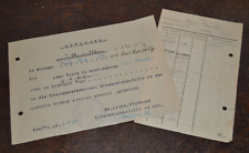 Quittung 1935 krankenhaus gebraucht kaufen  Zschopau