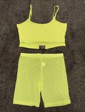 Neon yellow green for sale  WAKEFIELD