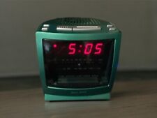 Antigo Lenoxx Sound TV Shape Relógio Despertador Verde Rádio AM/FM Falha em Desc comprar usado  Enviando para Brazil