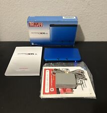 Sistema Nintendo 3DS XL negro/azul con cargador y caja original. PROBADO. ¡Envíos RÁPIDOS! segunda mano  Embacar hacia Argentina