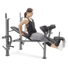 Marcy Standard Weight Bench Incline with Leg Developer and Butterfly Arms for sale  Shipping to South Africa