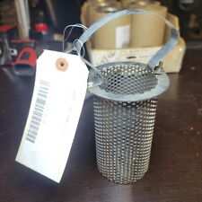 STAINLESS 7"T x 2.50" ID  120 SS BASKET STRAINER SCREEN FILTER  USA NEW $39, used for sale  Shipping to South Africa