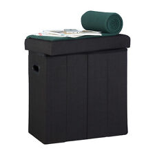 Foldable storage ottoman for sale  Shipping to Ireland
