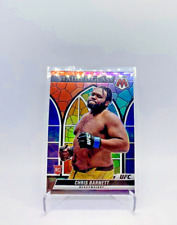 Usado, Cartão de novato UFC 2023 "CHRIS BARNETT" VITRAL Prizm Chronicles mosaico controle remoto comprar usado  Enviando para Brazil