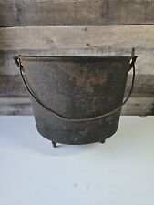 Vintage Cast Iron 3 Footed Bean Pot Gate Marked  for sale  Shipping to South Africa