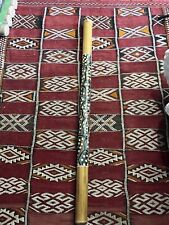 Long Wooden Didgeridoo Instrument With Hand Painted Aboriginal Artwork for sale  Shipping to South Africa