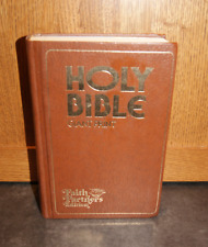 Bíblia Sagrada Estampa Gigante Parceiros de Fé 1976 KJV Carta Vermelha Antiga Hora do Evangelho comprar usado  Enviando para Brazil
