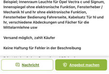 opel vectra c ersatzteile gebraucht kaufen  Deutschland