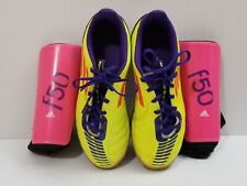 Zapatillas de fútbol y Shingaurd Adidas G40310 para niños niños F50 talla 3 amarillo púrpura segunda mano  Embacar hacia Argentina