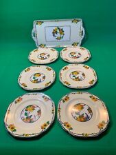Vintage W H Grindley & Co. Gillian pattern sandwich set - 7 piece for sale  Shipping to South Africa