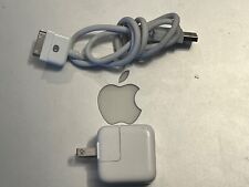 CARGADOR DE PARED ORIGINAL Apple + Cable de sincronización de datos USB Cable iPod iPad iPhone Touch segunda mano  Embacar hacia Argentina