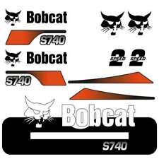 Bobcat s740 decals d'occasion  Expédié en Belgium
