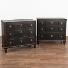 Pair black painted for sale  Round Top