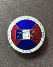 Rare insigne moniteur d'occasion  France