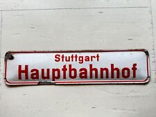 Altes emailschild stuttgart gebraucht kaufen  Aspach