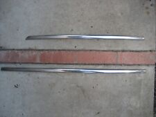 Used, 1946 1947 1948 PONTIAC DOOR TRIM RIGHT REAR PASSENGER DOOR WINDOW FRAME TRIM-(2) for sale  Shipping to South Africa