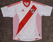 Camiseta deportiva vintage de River Plate Millonarios de fútbol camisa hogar Adidas M segunda mano  Embacar hacia Argentina