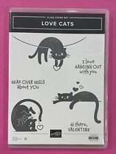 Stampin love cats for sale  Shipping to Ireland
