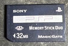 Genuine Sony PSP Memory Stick Pro Duo 32MB PSP-M32 Made In Japan for sale  Shipping to South Africa