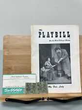 My Fair Lady Playbill w/ Ticket Stubs & Envelope -1957 - Mark Hellinger Theatre  for sale  Miami