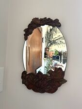 Vintage oval mirror for sale  Osgood
