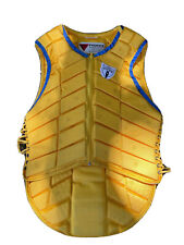 TIPPERARY Equestrian Eventer Safety Body Protector Vest Yellow Size XS for sale  Upper Marlboro