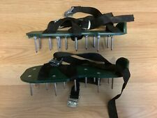 Heavy Duty Manual Lawn Aerator Shoes for Yard Aerating - One Size Fits All - DWD, used for sale  Shipping to South Africa
