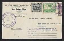 CAPA CORREIO AÉREO EL SALVADOR PARA COSTA RICA 1932 comprar usado  Enviando para Brazil