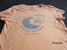 Hurley shirt orange for sale  Orlando