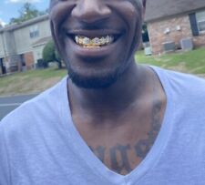 Teeth gold grillz for sale  North Little Rock