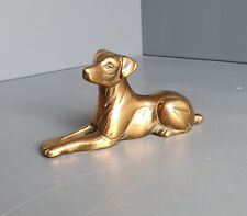 Vintage brass labrador d'occasion  Expédié en Belgium