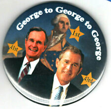 Pin político George Bush Pin Washington Bush Bush George a George a George comprar usado  Enviando para Brazil