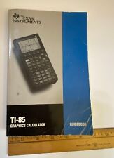 Guia de calculadora gráfica TI-85 Texas manual de instrumentos 1993, usado comprar usado  Enviando para Brazil
