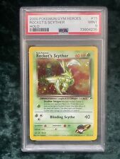 PSA 9 Pokemon 2000 Gym Heroes Rocket’s Scyther 13/132 for sale  Shipping to South Africa