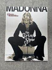 Usado, Livro de fotos exclusivo Live CD 1994 Madonna The Girlie Show turnê concerto tamanho grande comprar usado  Enviando para Brazil