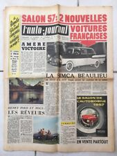 Auto journal 1957 d'occasion  Villers-lès-Nancy