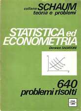 Dominick salvatore statistica usato  Trieste