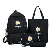 4 peças/conjunto mochilas escolares femininas bolsa escolar adolescentes meninas bolsa de livros estudantis meninos  comprar usado  Enviando para Brazil