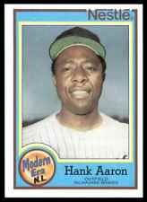 1987 Topps Nestle Dream Team Hank Aaron Milwaukee Braves #29 C18 for sale  Shipping to South Africa