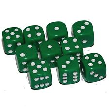 Green dice 16mm for sale  Shipping to Ireland