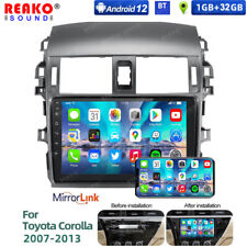 Rádio estéreo GPS navegação toque Bluetooth para Toyota Corolla 2007-2013 Android 12 carro comprar usado  Enviando para Brazil