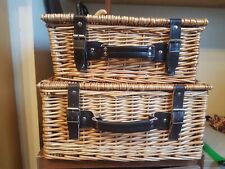 Set wicker baskets for sale  NEWCASTLE