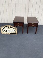 2 tables wood pair side for sale  Mount Holly