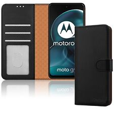 Capa carteira de couro flip RFID à prova de choque para Moto Motorola Moto G14, usado comprar usado  Enviando para Brazil