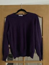 Purple cashmere jumper for sale  NOTTINGHAM