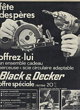 1970 advertisement black d'occasion  Expédié en Belgium