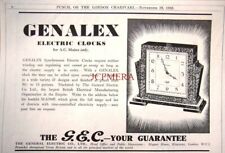 G.e.c. genalex electric for sale  SIDCUP