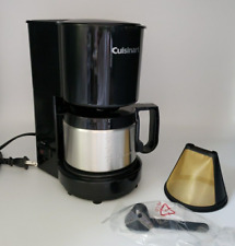 Cafeteira Cuisinart 4 xícaras DCC-450 ~ Garrafa de aço inoxidável com filtro GoldTone comprar usado  Enviando para Brazil