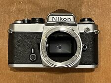 -sprawdzone prace- Aparat filmowy Nikon FE w chromie, używany na sprzedaż  Wysyłka do Poland