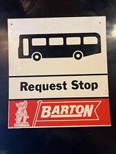 bus stop sign for sale  LEICESTER